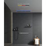 ELITE EDITION Najnovejši luksuzni vgradni tuš set s 6 funkcijami - BCS1045 — Bela — Dva izliva | Shoptok.si