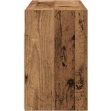 vidaXL Kopalniška stenska omarica starinski les 60x25x40 cm inž. les | Shoptok.si