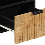 vidaXL TV omarica rjava 100x33x46 cm masivni les Mango | Shoptok.si