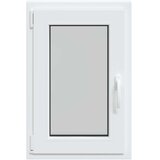  Prozor za podrum RISOR Bijeli 50 x 75 cm PVC i staklo - Bijeli 50 x 75 cm (trostruki sloj) Nagibanje i okretanje lijevo | shoptok.hr