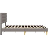  Krevetna konstrukcija Sivosmeđa 120 x 200 cm Tkanina | Eponuda.com