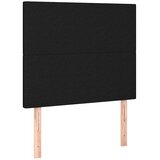  s oprugama i madracem crni 120 x 200cm od tkanine | shoptok.hr