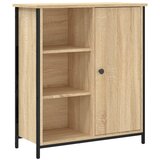 Maison Chic Komoda - Predalnik sonoma hrast 70x30x80 cm inženirski les, (21717214) | Shoptok.si