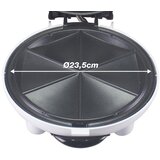 Beper P101CUD600 Party Line Happy Hour grill za quesadille i panzerotte, 900 W Slike