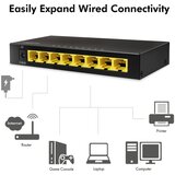 Logilink 8-ports Gigabit desktop network switch, metal case, black, NS0117 | ePonuda.com