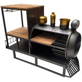 Ambia Home BAR siva, naravne barve, zlate barve | Shoptok.si