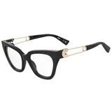 Moschino MOS638 807 ONE SIZE (52) Črna/Kristalna