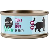Cosma Varčno pakiranje Nature 48 x 70 g - Tuna z govedino Cene