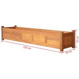 Posuda za Sadnju Drvo Bagrema 150x30x25 cm | shoptok.hr