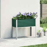 vidaXL Vrtna sadilica zelena 100x41x90 cm čelična | shoptok.hr