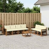  Set vanjskih sofa 8 kom. Prirodna i krem | shoptok.hr