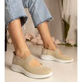 D/CEO marka niezdefiniowana Beige women's slip-on sneakers with embossed sole Muratti Cijene