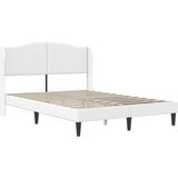  Krevetna konstrukcija Bijela 140 x 190 cm Umjetna koža | Eponuda.ba