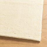  Tepih HUARTE kratkih vlakana mekani i perivi krem 60 x 110 cm | shoptok.hr