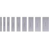 vidaXL Paralelne ploščice 100 mm 18 kosov 10-42 mm | Shoptok.si