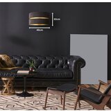  Duolla - Luster na sajli DUO 1xE27/15W/230V prečnik 40 cm crna/zlatna | Eponuda.com