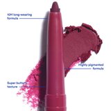 3INA The Automatic Lip Pencil črtalo za ustnice odtenek 385 - Raspberry pink 0.35 g | Shoptok.si
