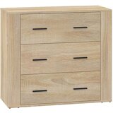  Komoda sonoma hrast 80x33x70 cm inženirski les, (20653995) | Shoptok.si