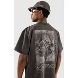 Cyber Punk Creaturen Cropped T-shirt vintage black