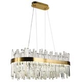  LED prigušiva kristalni luster na sajli LED/90W/230V + daljinski upravljač | Eponuda.com