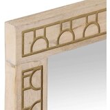  Kupaonsko ogledalo 50 x 70 x 2 5 cm masivno drvo manga i staklo | shoptok.hr