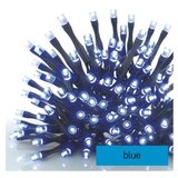STANDARD LED povezovalna božična veriga, 10 m, zunanja in notranja, modra | Shoptok.si