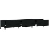 TV omarica črna 150x34,5x30 cm konstruiran les, (20731995) | Shoptok.si