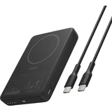 BoostCharge Slim 10000mAH mag.PB /7.5W Qi2 black BPD017hqBK