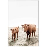  Slika - Mother and Calf (1 Part) Vertical 60x90 Na talijanskom platnu | shoptok.hr