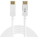 Sandberg DisplayPort kabel (2m; DP 1.4; 8K/60Hz), bijeli cijene