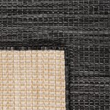 Ayyildiz Carpets Črna okrogla notranja in zunanja preproga ø 80 cm Mira 1450 – | Shoptok.si