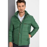 Dewberry M8625 MEN'S COAT-GREEN Cene
