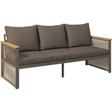 Ambia Garden LOUNGE ZOFA akacija masivno aluminij | Shoptok.si