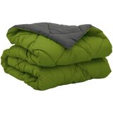  Poletna odeja Zelena in antracita 220 x 135 cm Mikrovlakna, (5000288289) | Shoptok.si