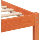  Konstrukcija postelje z vzglavjem Voskast rjav 150 x 200 cm, (5000126651) | Shoptok.si