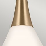  Kichler KL-DEELA-P-CPZ - Luster na šipci DEELA 1xE27/60W/230V prečnik 17,8 cm mesing | Eponuda.com