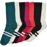 Urban Classics Accessoires Double Stripes Socks 7-Pack wintercolor