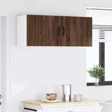  Zidni kuhinjski ormarić Zidne 2 pcs Smeđi hrast 50 x 31 x 40 cm | shoptok.hr