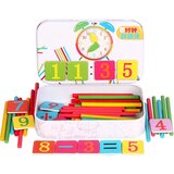 Montessori set za učenje prepoznavanja vremena i računanje | shoptok.hr