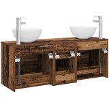  Set ormarića za kupaonicu 3 kom. Staro drvo 49,5 x 35 x 63 cm | shoptok.hr