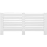 vidaXL Pokrov za radiator bel 172x19x81,5 cm MDF, (20769786) | Shoptok.si
