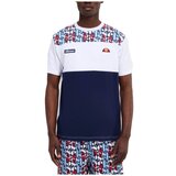Ellesse Majice & Polo majice BLOCK AOP TEE Bela | Shoptok.si