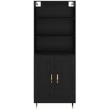 Highboard Crni hrast 69,5 x 34 x 180 cm Konstruirano drvo Slike