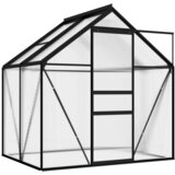 Furnova Rastlinjak antracit iz aluminija 2,47 m³, (22014493) | Shoptok.si