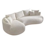 Atelier Del Sofa ugaona garnitura venedik left white | Eponuda.com
