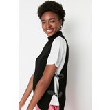 Trendyol Crna kopča Detaljna bluza smeđa | pink | ePonuda.com