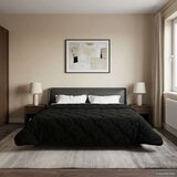  Zimska pokrivača Crna 220 x 260 cm Mikrofibra i teddy flis | shoptok.hr