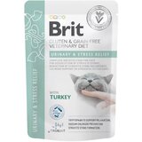 Brit veterinary diet Brit GGF vet dieta za mačke Urinary&Stress Relief, vrečka - puran - 85 g 85 g | Shoptok.si