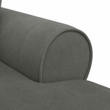  Ležaljka s suknjom s jastukom 3 pcs Tamno siva Kordura tekstil | shoptok.hr