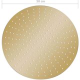  Tuš glava nerjaveče jeklo 50 cm okrogla zlata | Shoptok.si